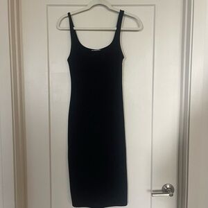Zara Black Midi Dress